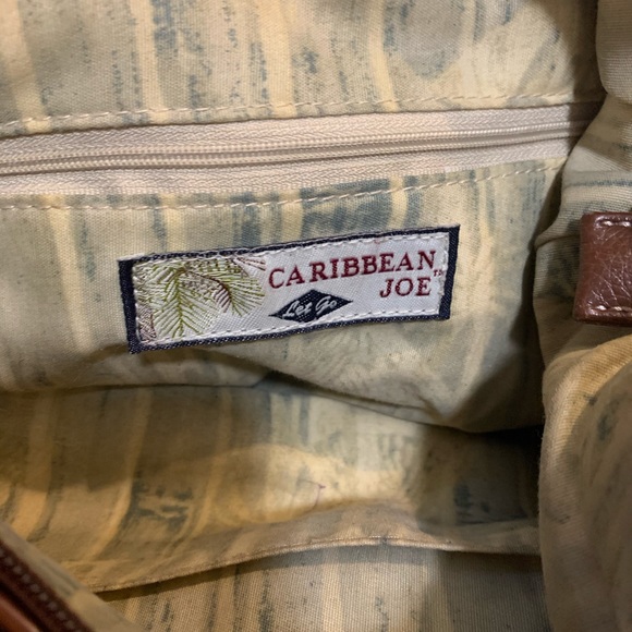 Brown Leather Caribbean Joe Purse - Picture 8 of 10